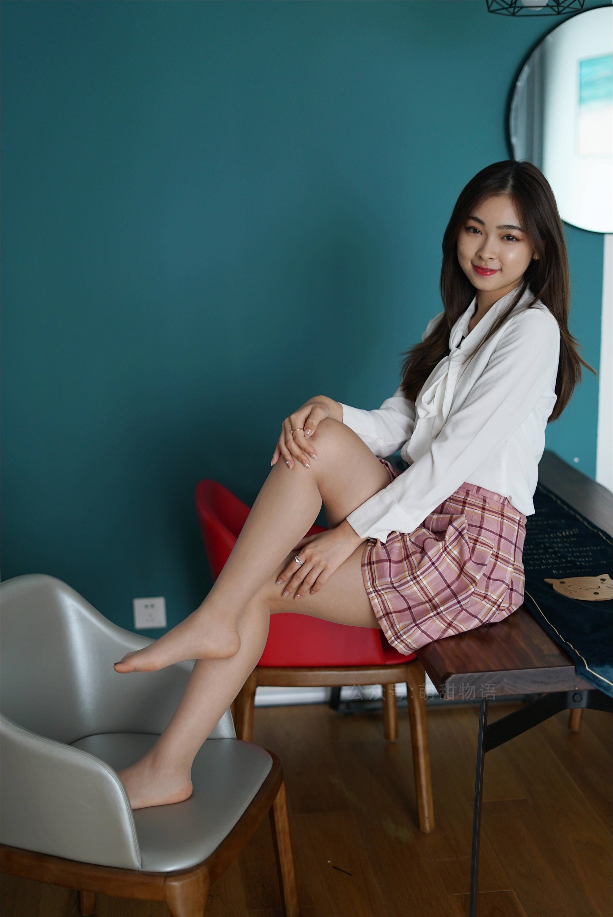 萌甜物语 XM113《粉嫩百褶裙-姗姗》